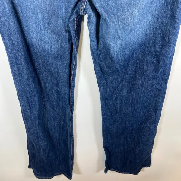 Abercrombie &‎ Fitch Womens Bootcut Jeans Size 8S Medium Wash Blue Denim Cotton - Image 9