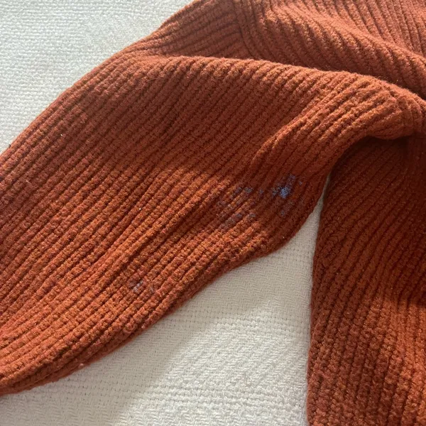 Terracota chunky cozy Sweater sz L Size L - Image 4