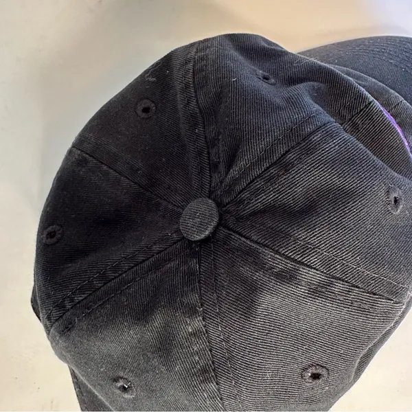 Los Angeles Lakers '47 Brand Classics Clean Up Adjustable Hat Cap Unisex Black - Image 6
