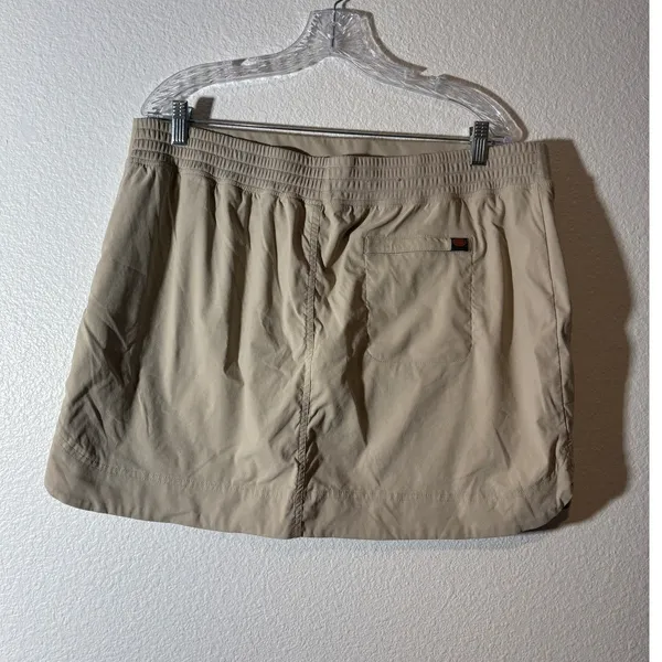 Reel Legends Women's Size XL Khaki / Tan Skort Pull-On Elastic Waist Performance - Image 2