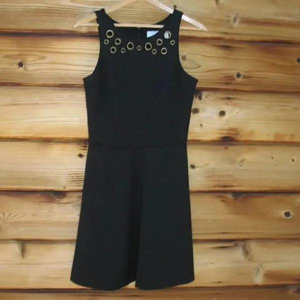 Amanda Uprichard Black Ponte Knit Dress - Image 2