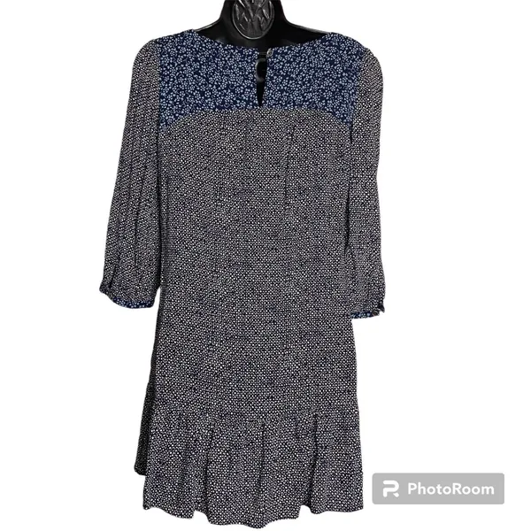 Anthropologie Holding Horses Ruffle Mini Dress Tunic Prairie Long Sleeve Size 0‎ - Image 2