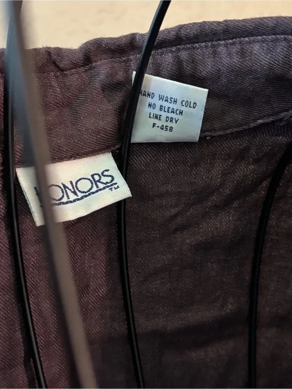Women’s y2k button down short sleeve in plum | Women’s M - Image 6