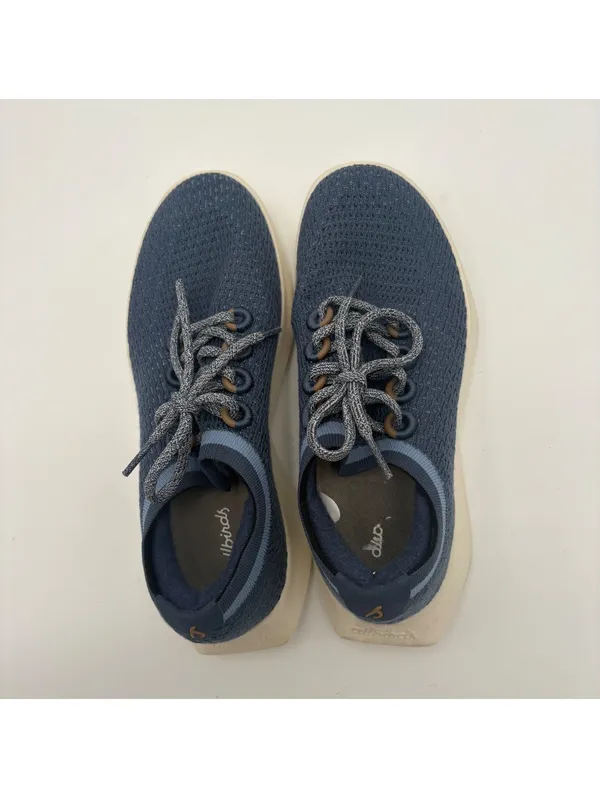 Allbirds $135 Womens Tree Dasher 2 8.5 Running Sneakers Navy Blue Outdoor Casual - Image 4