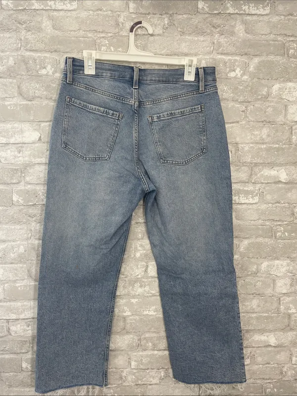 Edgely by Maurices High Rise Cheeky Relaxed Straight Jeans - Image 2