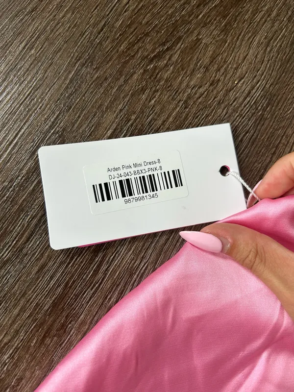 Beginning Boutique Arden Pink Mini Dress - Image 3