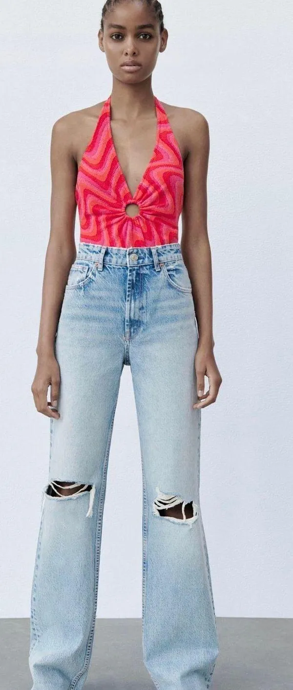 ZARA Halter Neck Bodysuit - Image 2