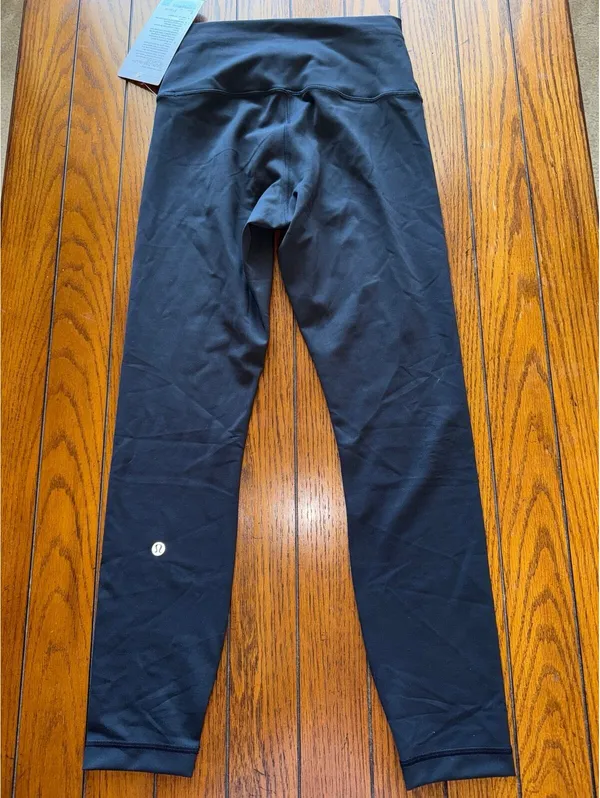 Lululemon Wunder Train No Line High Rise 25” Black Size 6 NWT - Image 3