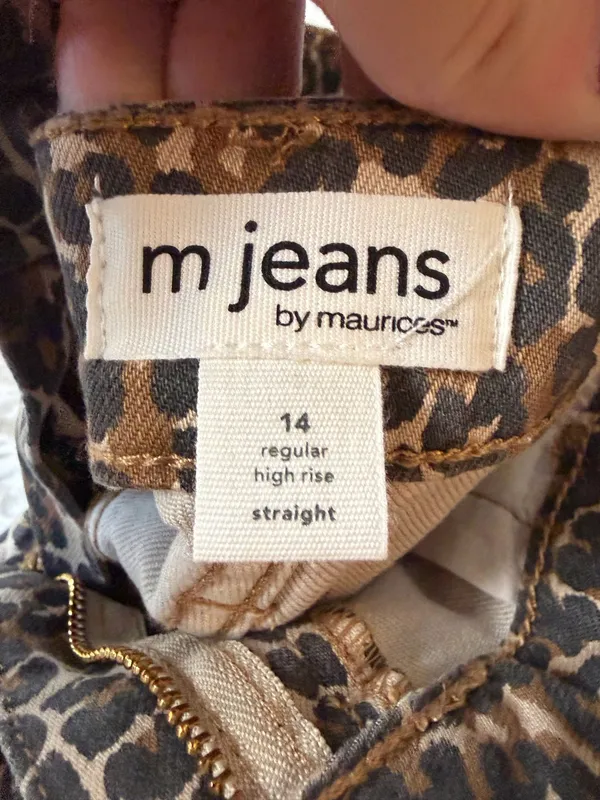 Maurice’s Cheetah Jeans - Image 2