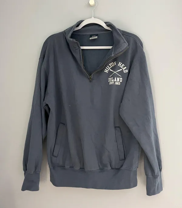 Hilton head island navy quarter zip Blue - Image 3