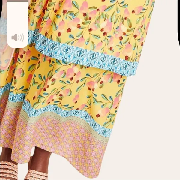 NWT Anthropologie Farm Rio Anjou Maxi Dress Size 2 Petite Retail $240.00 - Image 5