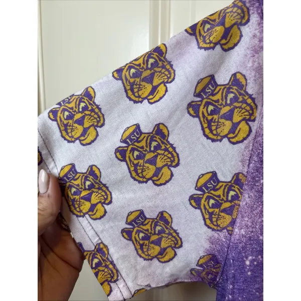 LSU University College Game Day T-Shirt Louisiana Size Medium Old Mike the Tiger - Image 3