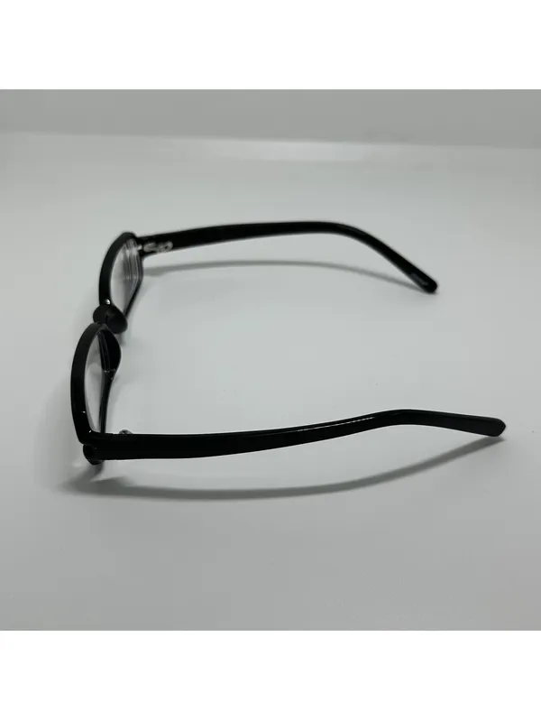 Zenni Black Rectangular Prescription Glasses Frames with Case - Image 4
