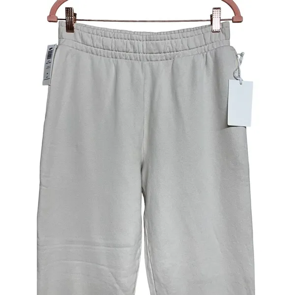 Aritzia Azure Skies Jogger Terry Sweatpants Bone‎ Women’s Size Medium - Image 3
