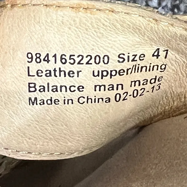 Dansko‎ Sophie Wedge Sandals 11-11.5 Beige Snakeskin Leather Slip On Clogs Shoes - Image 13