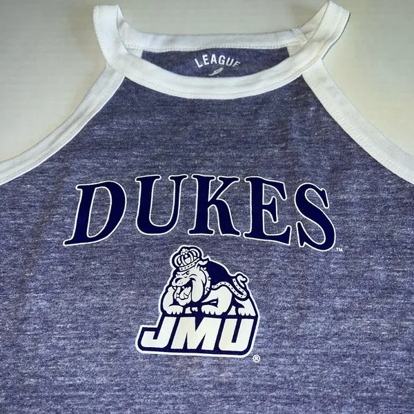 JMU Dukes League Womens Tank Size S - Image 2