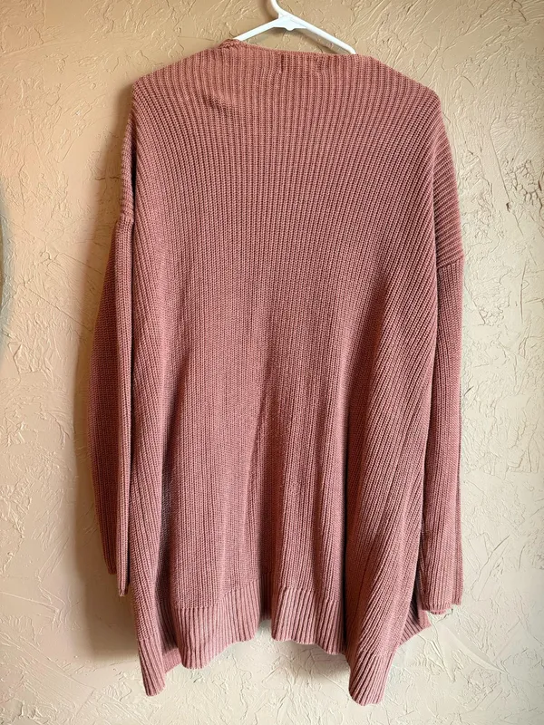 Rust colored cardigan Universal threads  - Image 3