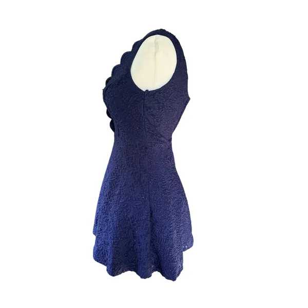 City Studio Blue Dress Short size 0 - Image 2