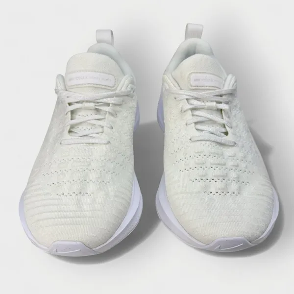 Nike React Infinity Run Flyknit 4 Wide Women’s 7 White FN0880-101 Running Shoe - Image 3