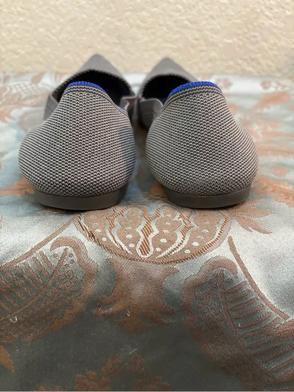 Rothy's The Point Cloud Grey Size 10 Womens Flats Retired Color - Image 9