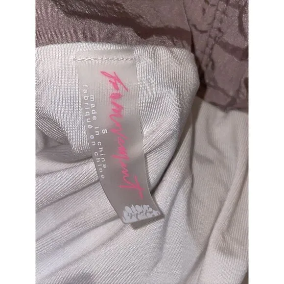 Free People FP Movement The‎ Way Home High Rise Lined Shorts Size S Pink 2" - Image 5