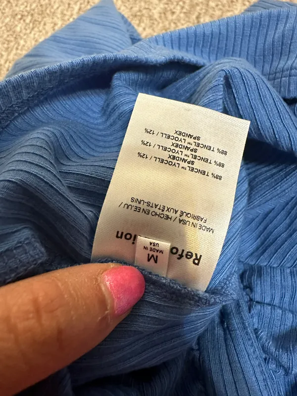 Blue Long Sleeve Top - Image 3