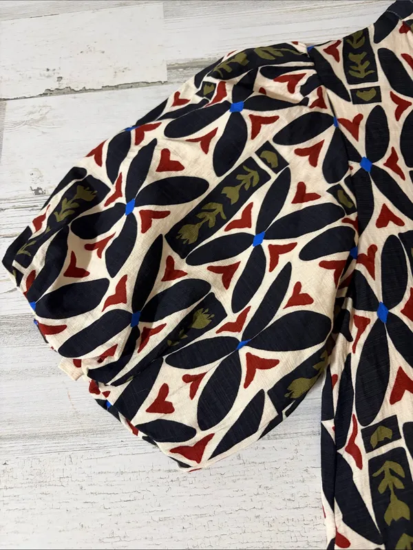 THML Geometric Print Boho Dress Size Small - Image 3