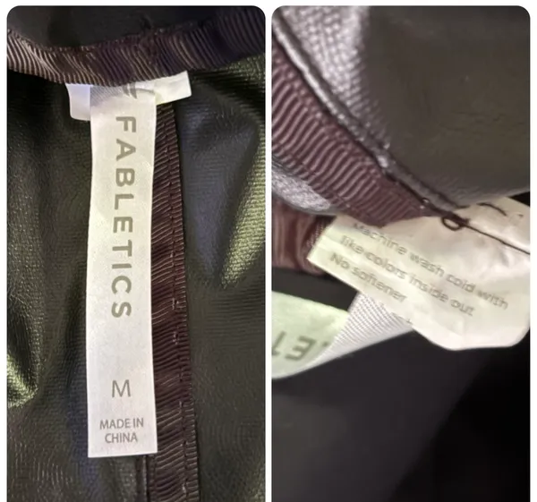 Fabletics black ruched utility jacket  - Image 10