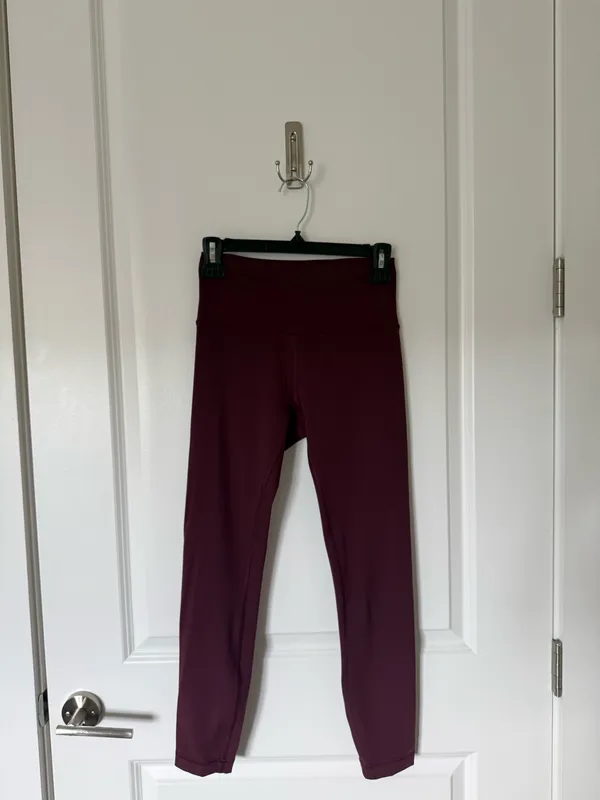 Lululemon Align Leggings High-Rise 28" 6 Pink - Image 5