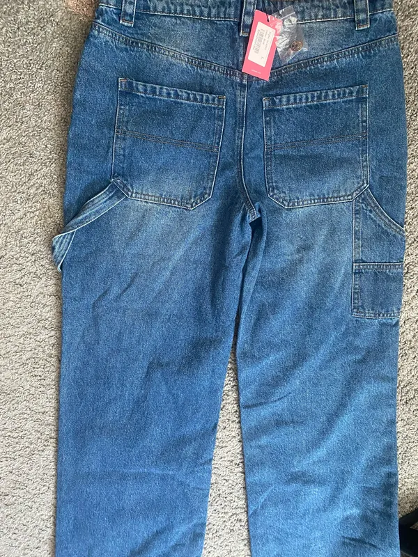 Edikted Jeans Low-Rise Raelynn Washed Large Women’s - Image 6