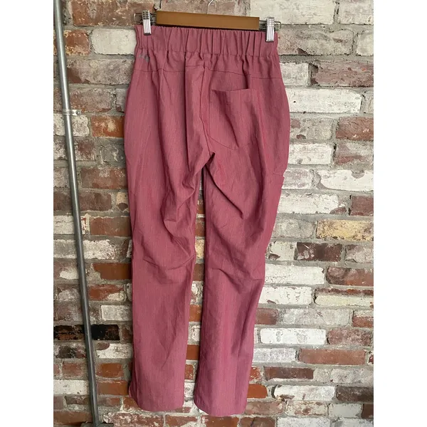 Grey's Anatomy by Barco Signature Women's Drawstring Scrub Pants Mauve Pink XXS - Image 4