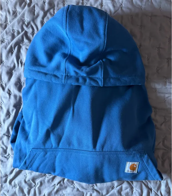 Carhartt Blue Hoodie - Image 3