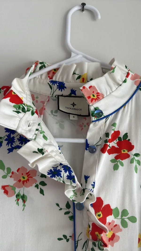 Tuckernuck Floral Long Sleeve Dress S - Image 3