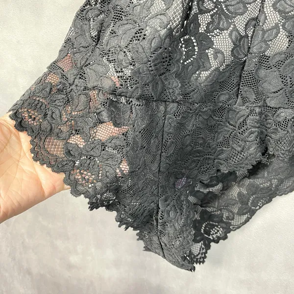 Adore Me Womens Lace Bodysuit Large Coquette Boudoir Romantic Goth Femme Fatale - Image 5