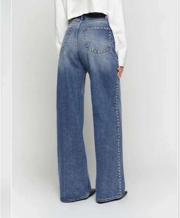 Reformation Cary High-Rise Slouchy Jeans - Image 2
