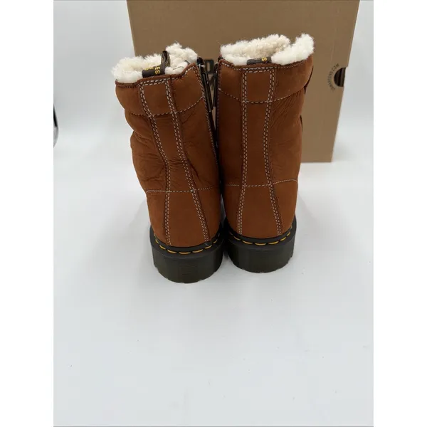 Dr. Martens Women's 1460 Ghille Boots Tan 10 NWB MSRP $ 180 - Image 4