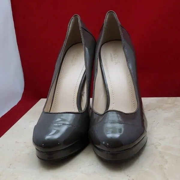 Victor Alfaro Heels Brown High Heels Pumps Size 8.5 B - Image 8