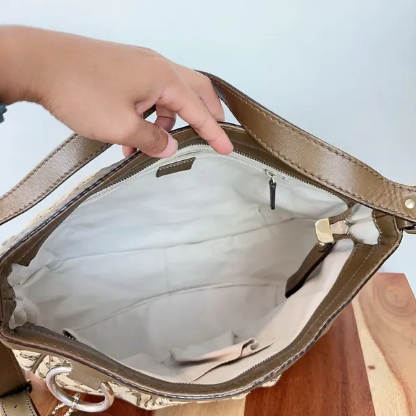 Pre-Owned Gucci GG Canvas Sukey Shoulder Bag‎ 296884 - Image 7
