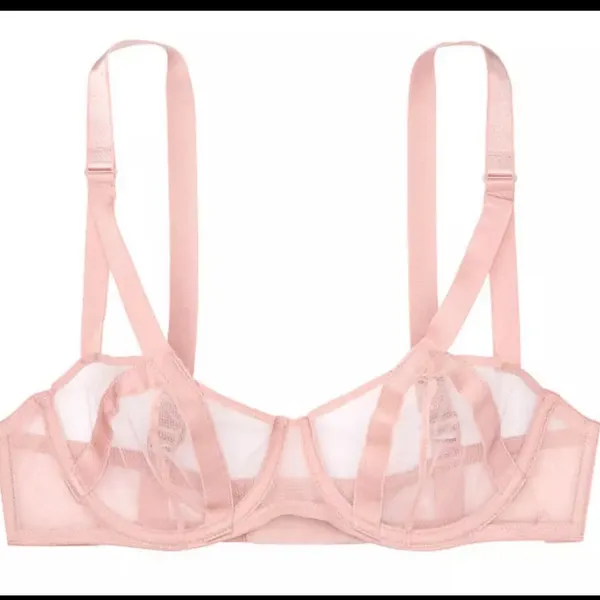 Victoria's Secret Unlined Mesh Balconette Bra - Image 2