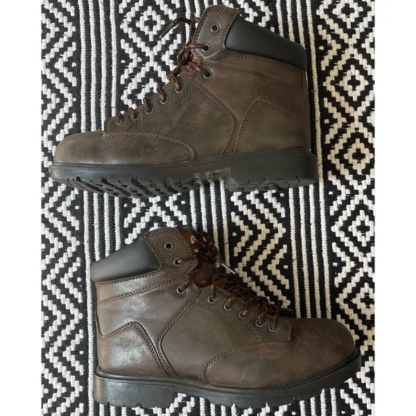 Brahma Mens Steel Raid Work Boot Brown Size 9.5 - Image 5