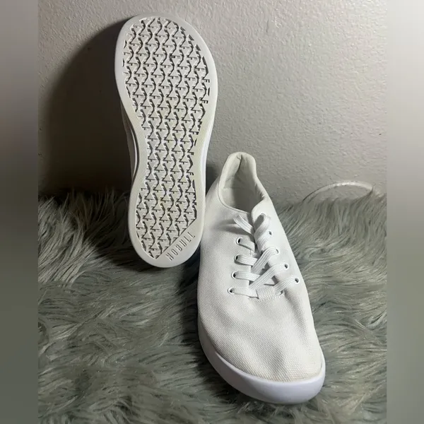 NOBULL Canvas Trainer Sneakers Unisex White /White Sneakers W8/M6.5 - Image 12