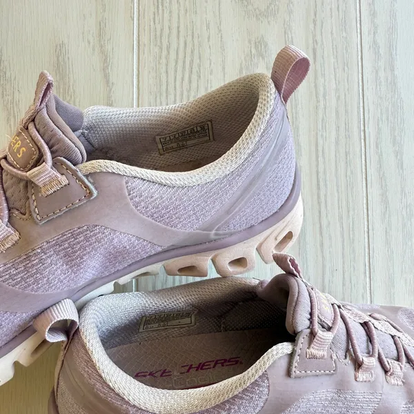 Skechers Women’s 7 Glide-Step Lavender Purple Trainers Sneakers - Image 6