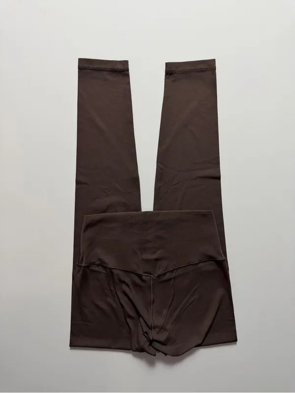 Aerie Offline Real Me 7/8 Hi-Rise Leggings, Brown, Size S (Long) - Image 3