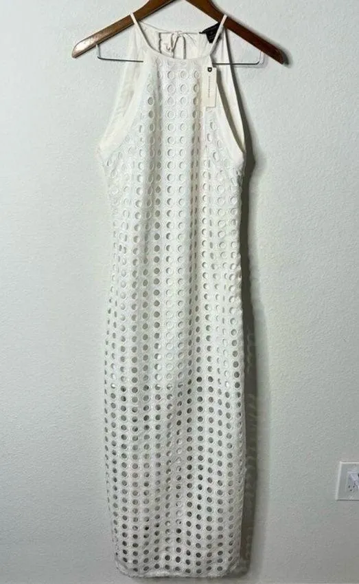 Anthropologie Eyelet Midi Dress - Image 4