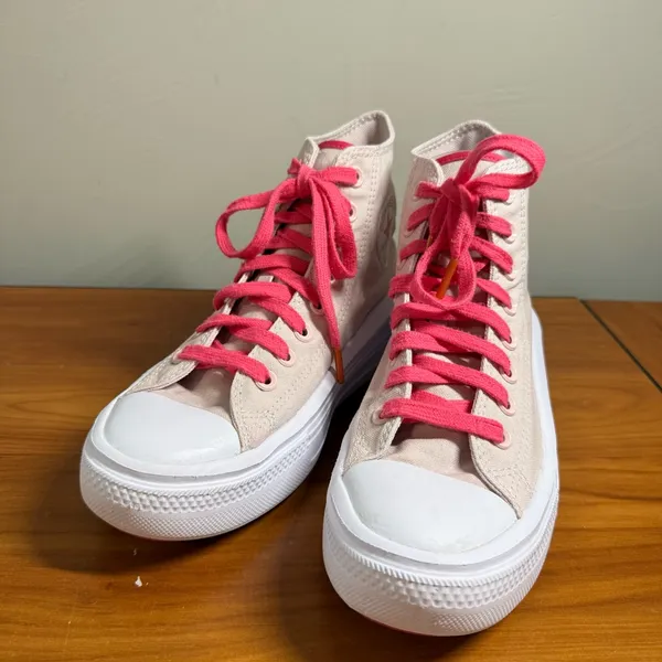 Converse Chuck Taylor All Star Move High 'Barely Rose' Light Pink Sneaker‎ High - Image 3