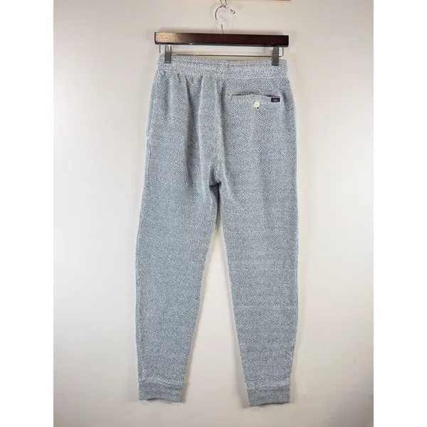 Faherty Womens Pants Blue Seabrook Relaxed Jogger Knit Classic Small - Image 3