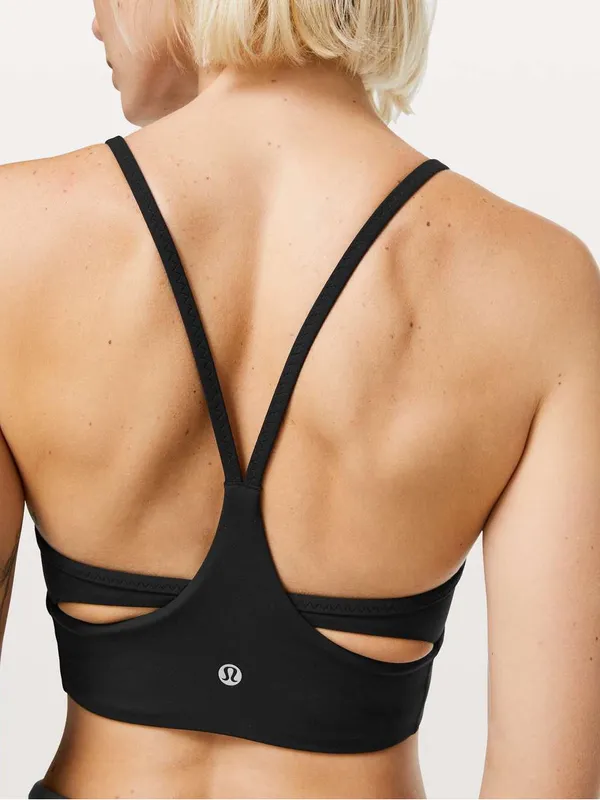 Lululemon Women’s Expand Your Limits Bra Nulu Yoga in Black 4 - Image 2