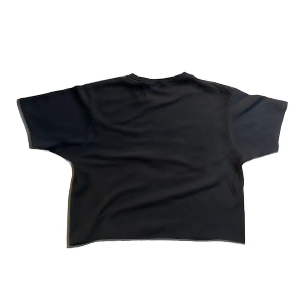Ripple Junction Superbad McLovin Crop Top T-shirt Tee Woman’s Medium ID Black - Image 3
