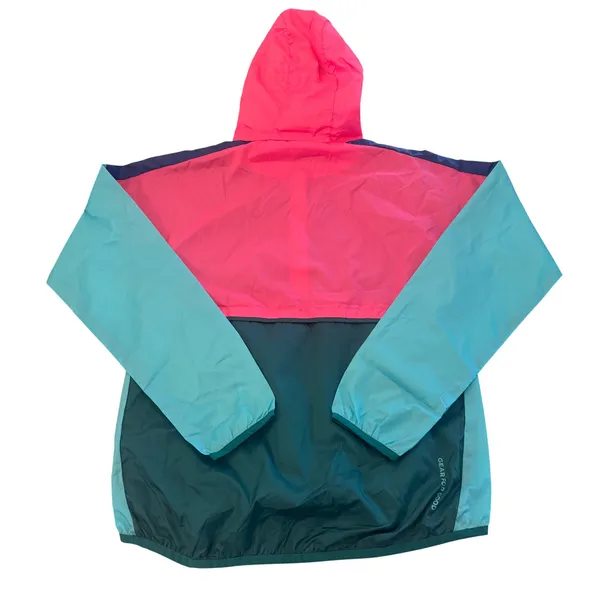 NEW Cotopaxi Teca Windbreaker Women's XS Pink Blue Packable Anorak Half‎ Zip - Image 6