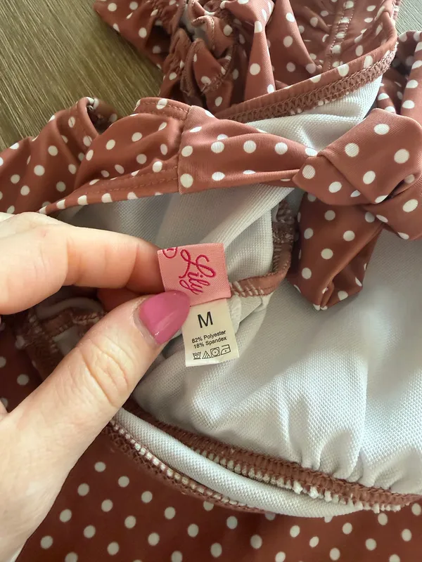 Pink Lily Polka Dot Bikini - Image 3